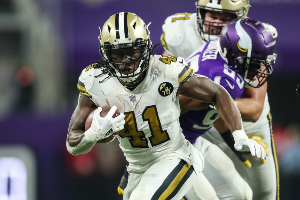 New Orleans Saints Running Back Alvin Kamara